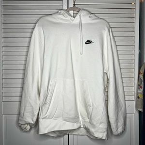 Mens white Nike Hoodie